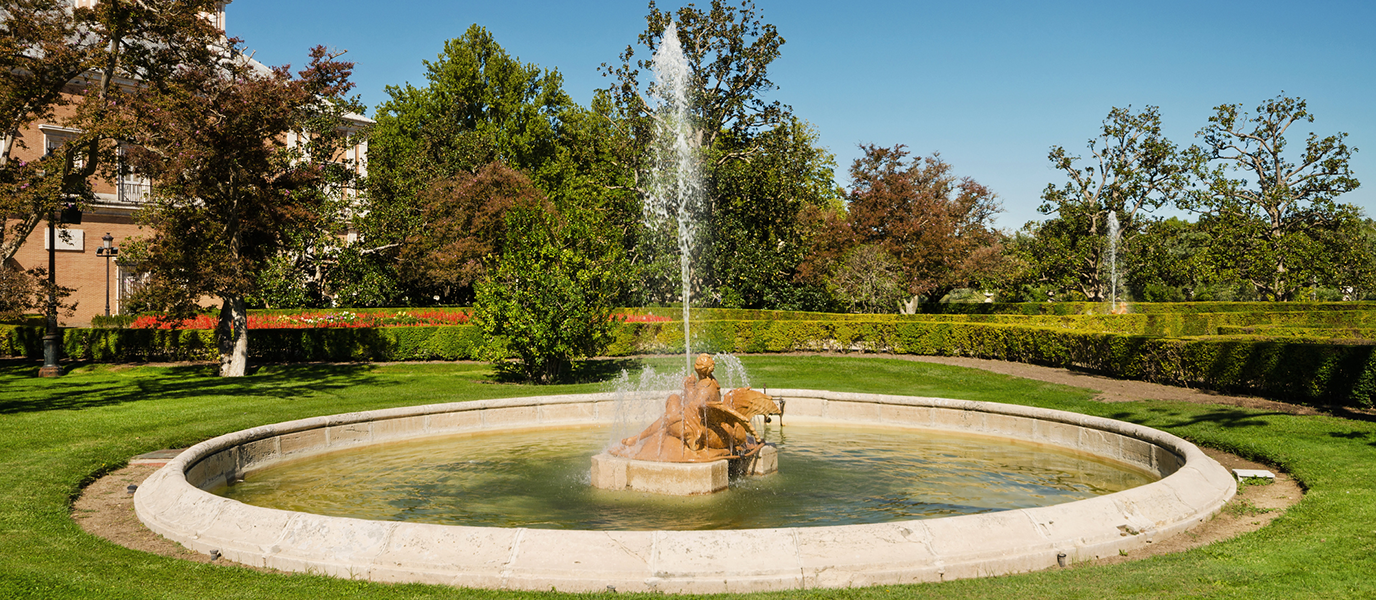 Jardín del Parterre: importando el modelo de Versalles junto al Tajo