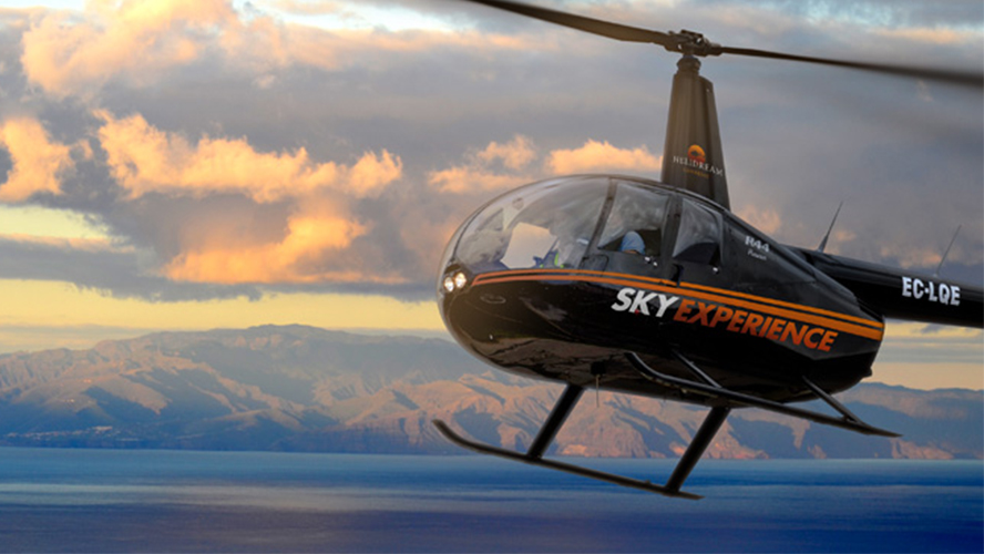 Actividades tenerife vuelo helicóptero