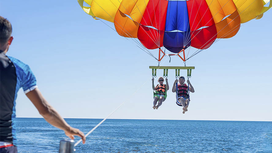 Actividades tenerife parasailing